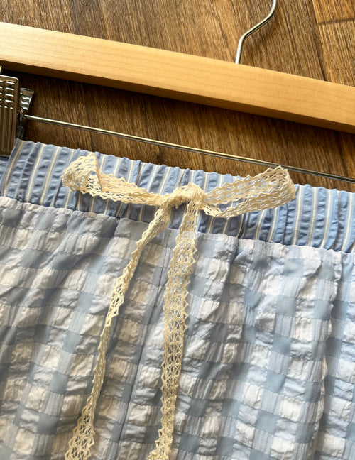 Gingham Short