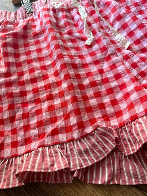 Gingham Short