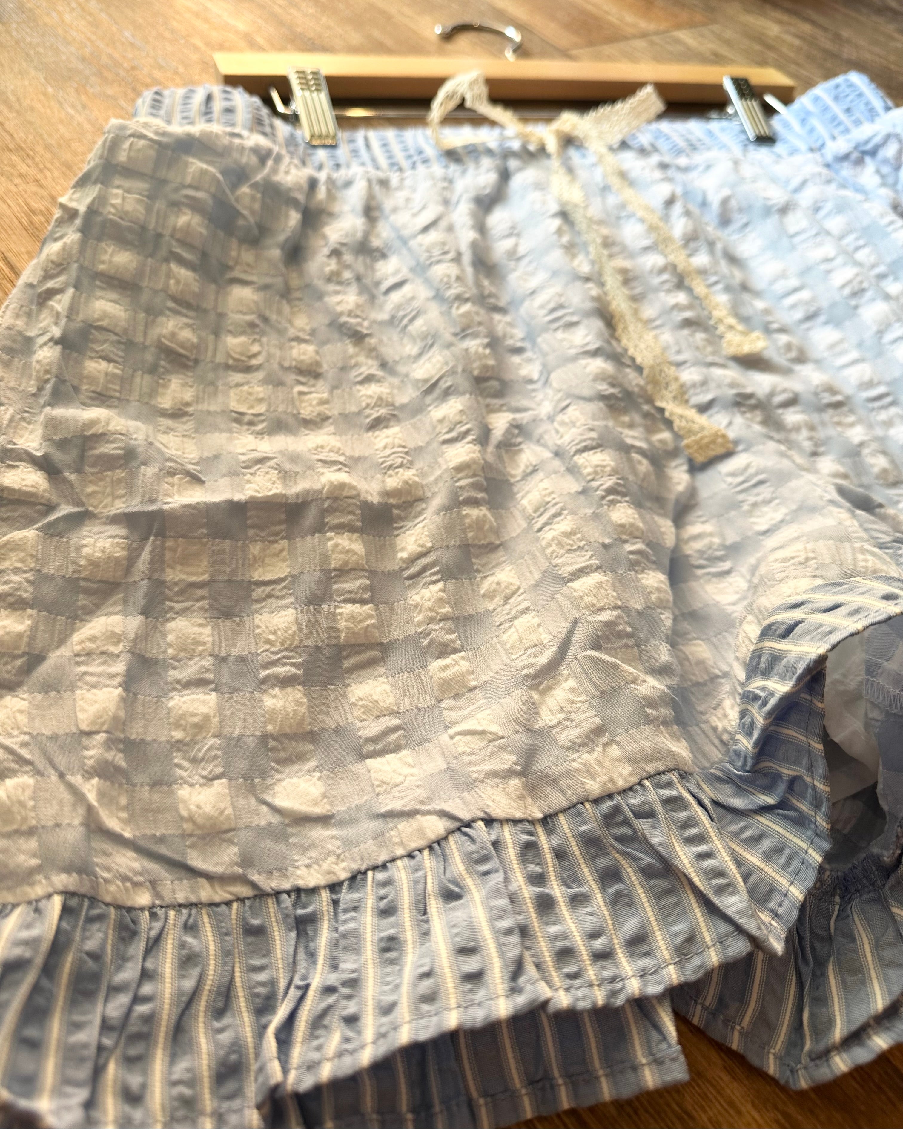 Gingham Short