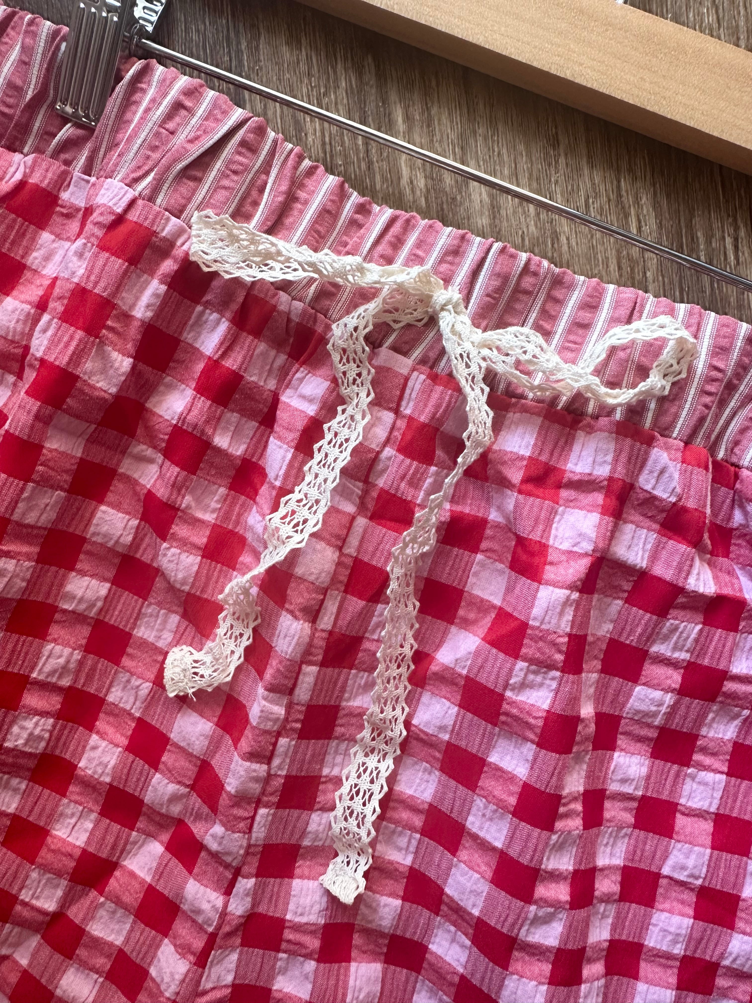 Gingham Short