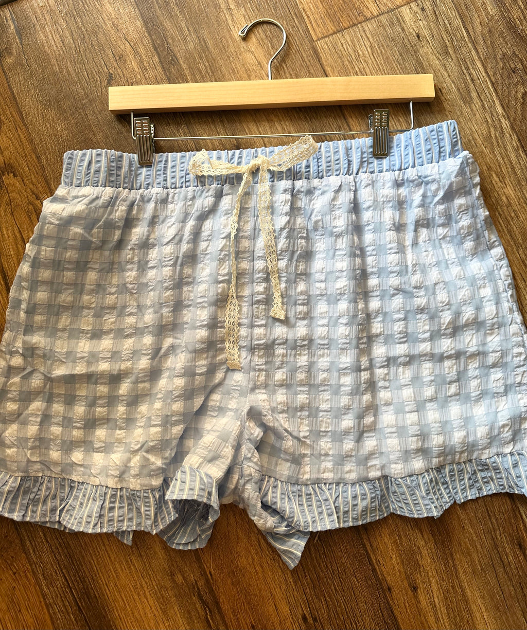 Gingham Short